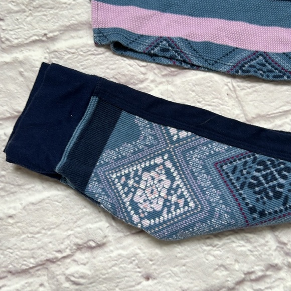 Victoria’s Secret purple navy pajamas set cotton - Picture 2 of 7